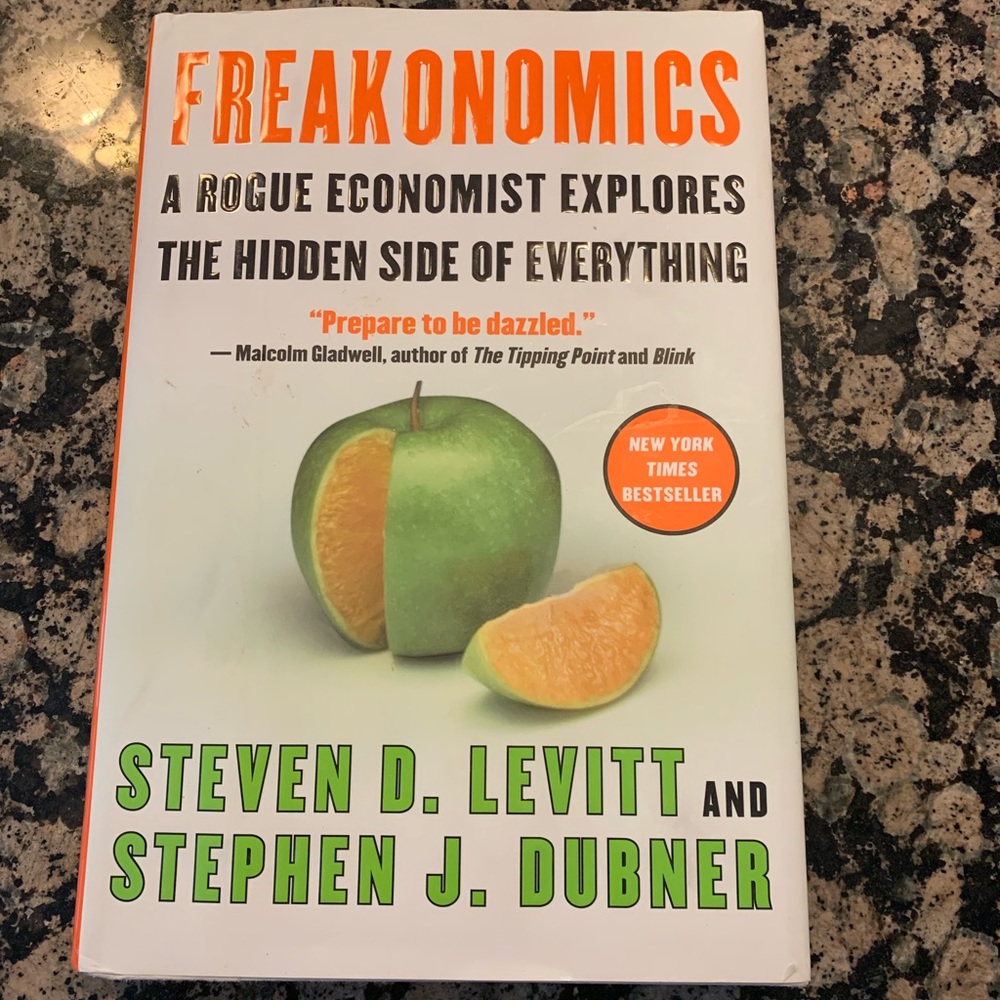 Freakonomics hardcover never used!